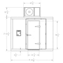 Harvest Right ULTRA COLD Walk-In Freezer