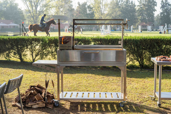 Tagwood BBQ Argentine Santa Maria Wood Fire & Charcoal Gaucho Grill | BBQ03SS-
