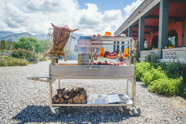 Tagwood BBQ Argentine Santa Maria Wood Fire & Charcoal Gaucho Grill | BBQ26SS --