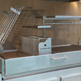 Tagwood BBQ Argentine Santa Maria Wood Fire & Charcoal Gaucho Grill | BBQ28SS