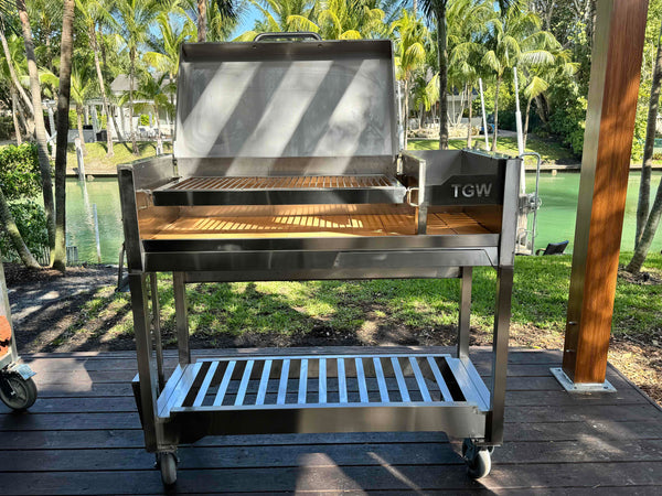Tagwood BBQ Argentine  Wood Fire & Charcoal Gaucho Grill | BBQ18SS-- PRE-ORDER