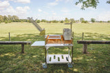 Tagwood BBQ Argentine Clamp Grill with firebox | BBQ33SS --