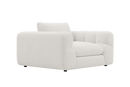 Valencia Taylor Boucle Fabric Accent Chair, Pearl