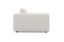 Valencia Taylor Boucle Fabric Accent Chair, Pearl