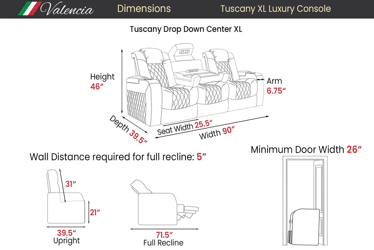 Tuscany XL Luxury Console