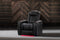 Valencia Tuscany Luxury Leather Home Theater Seating Single, Onyx