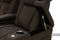 Valencia 2025 New Tuscany Ultimate Luxury Leather Home Theater Seating Row of 4 Loveseat Right, Dark Roast
