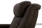 Valencia 2025 New Tuscany Ultimate Luxury Leather Home Theater Seating Row of 4 Loveseat Right, Dark Roast