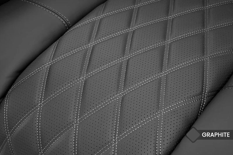 Valencia 2025 New Tuscany Ultimate Luxury Leather Home Theater Seating Row of 2, Graphite