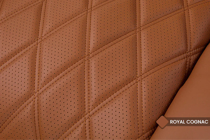 Valencia 2025 New Tuscany Ultimate Luxury Leather Home Theater Seating Row of 3, Royal Cognac