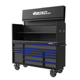 Pro Series | Loaded 72" 14-Drawer Garage Top Rolling Tool Box | Black