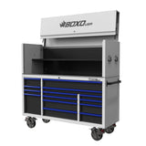 Pro Series | 72" 14-Drawer Garage Top Rolling Tool Box | White