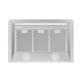 ILVE Majestic II 36-Inch 600 CFM Wall Mount Range Hood in White (UAM90WH)