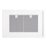 ILVE Nostalgie II 30-Inch 600 CFM Wall Mounted Range Hood in Matte Graphite with Brass Trim (UANB30RAG)