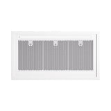 ILVE Nostalgie II 36-Inch 600 CFM Wall Mounted Range Hood in White with Copper Trim (UANB36WHP)