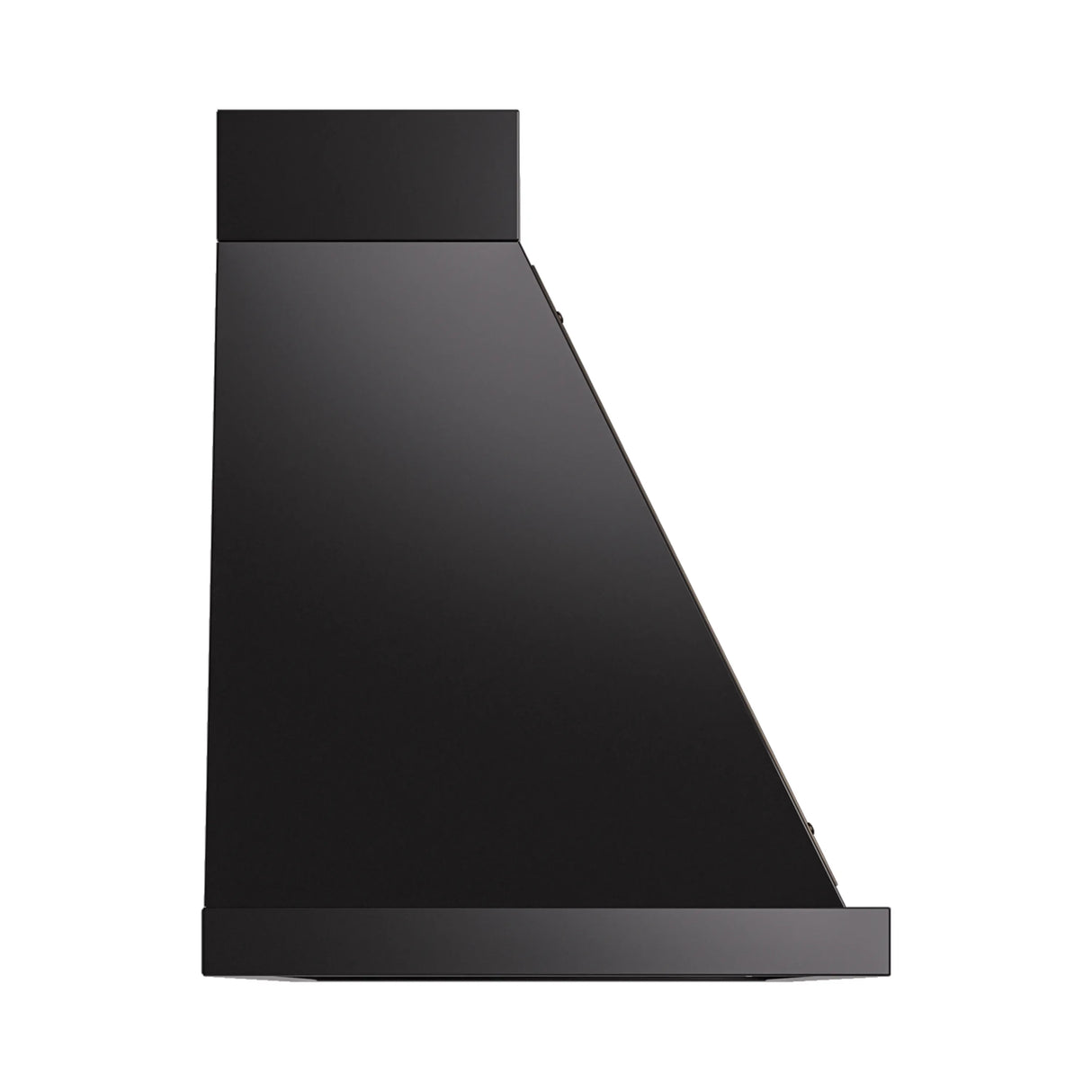 ILVE Nostalgie II 60-Inch 600 CFM Wall Mounted Range Hood in Glossy Black with Bronze Trim (UANB60BKB)