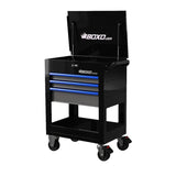 Pro Series | 28" 3-Drawer Flip top Service Cart Tool Box | No Trim