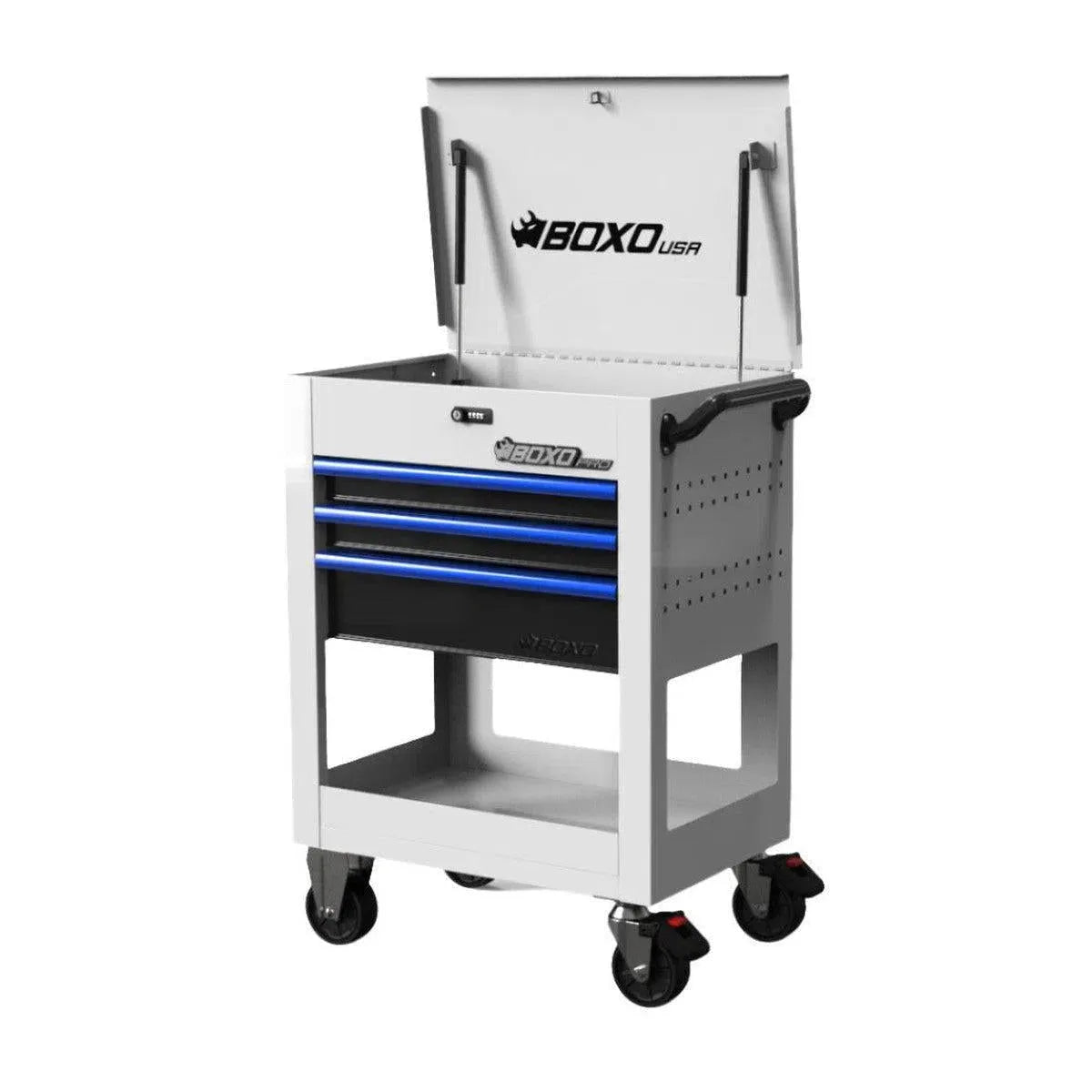 Pro Series | 28" 3-Drawer Flip top Service Cart Tool Box