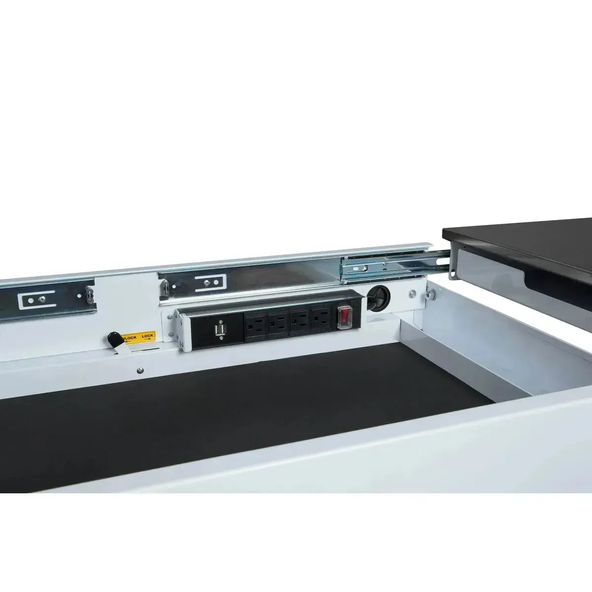 Pro Series | 35" 3-Drawer Slide-Top Service Cart Tool Box