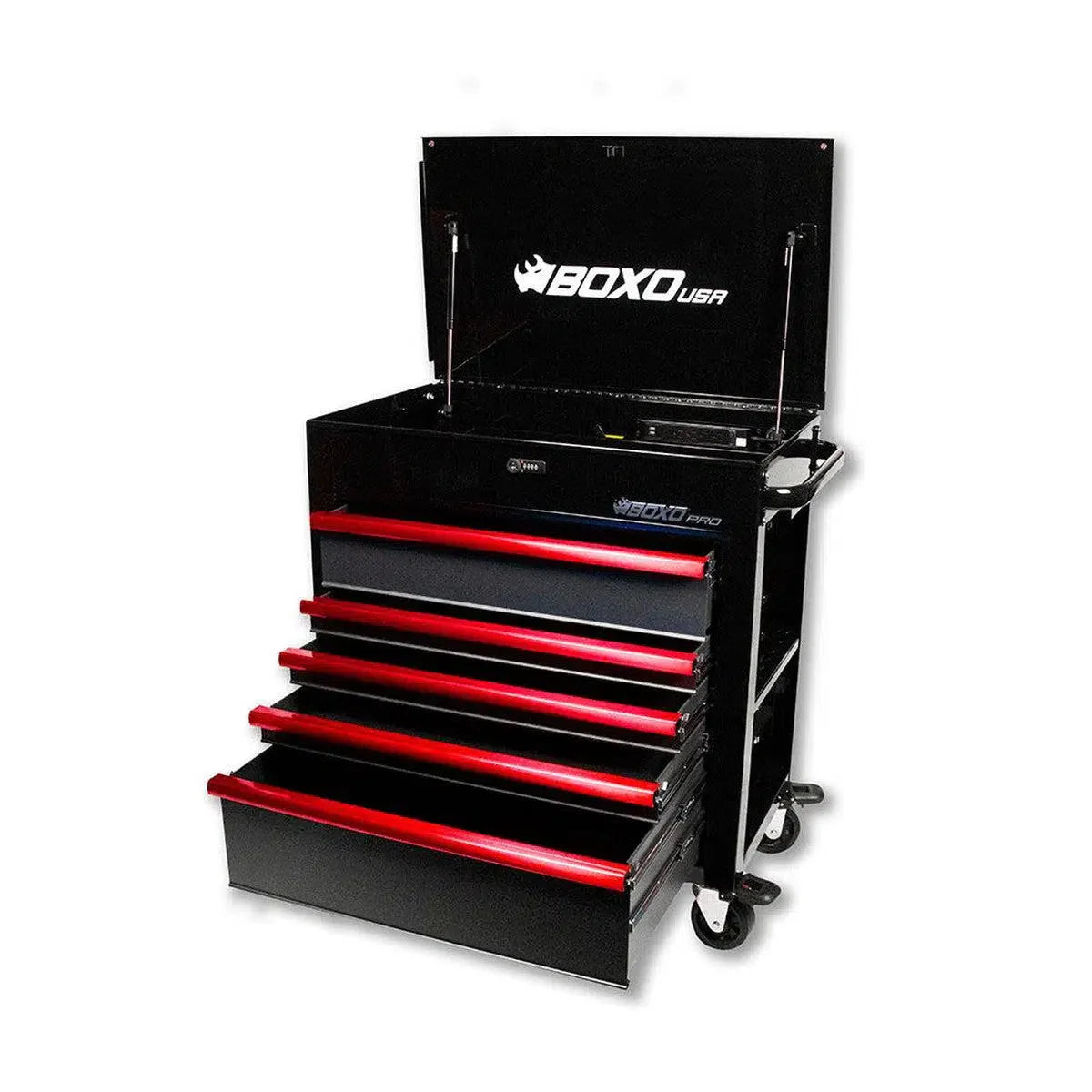 Pro Series | 35" 5-Drawer Flip-Top Service Cart Tool Box