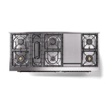 ILVE 60-Inch Nostalgie II Noblesse Natural Gas Dual Fuel Range   in Emerald Green with Bronze Trim (UN60FNMPEGB)
