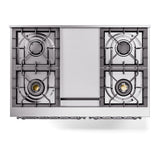 ILVE Nostalgie II 40-Inch Freestanding Propane Gas Dual Fuel Range in Custom RAL with Chrome Trim (UPD40FNMPRACLP)