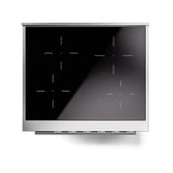 ILVE 30-inch Professional Plus II Induction Range with Solid Door Oven in Blue Grey (UPI304QMPBG)