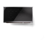 ILVE 48-Inch Nostalgie II Induction Range with Solid Door Oven in Blue Grey with Copper Trim (UPI486QNMPBGP)