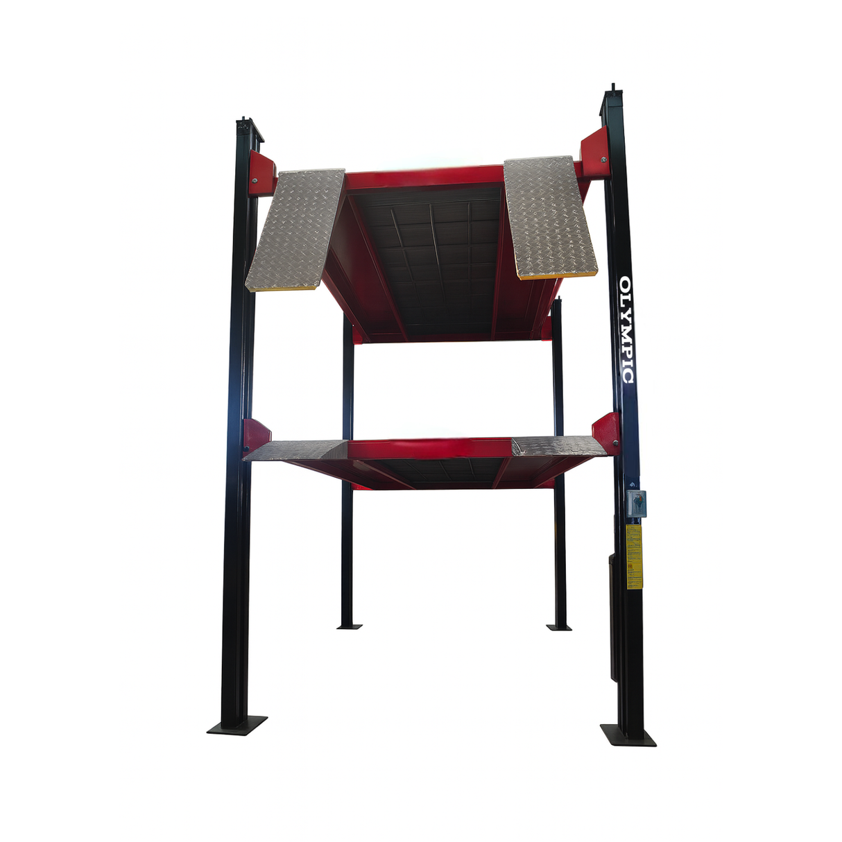 Olympic 4P-4032XL Three Level 3-Car Stacking Four Post Lift