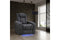 Valencia Tuscany Leather Home Theater Seating Single, Charcoal Grey