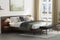Valencia Ava Wood King Bed, Walnut Stain