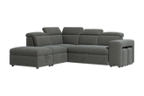 Finn Fabric Sectional Sofa Bed