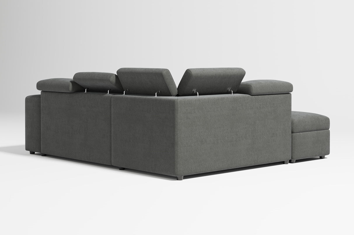Finn Fabric Sectional Sofa Bed