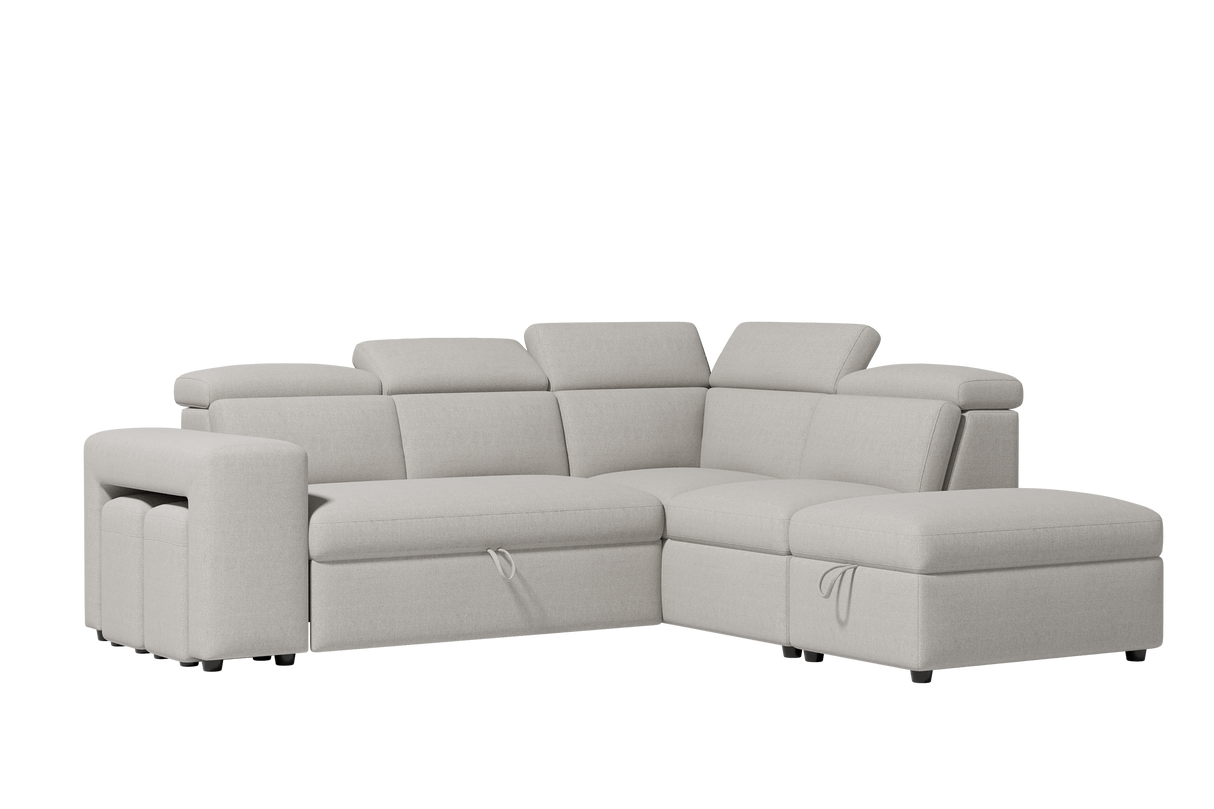 Finn Fabric Sectional Sofa Bed