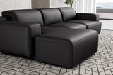Valentina Leather Recliner Sectional Sofa
