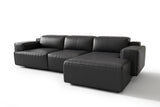 Valentina Leather Recliner Sectional Sofa