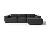Valentina Leather Recliner Sectional Sofa