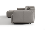 Valentina Leather Recliner Sectional Sofa