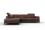 Valletta Leather Corner Sectional Sofa