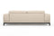 Valencia Valletta Top Grain Leather Wide Seats Sofa, Beige