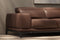 Valencia Valletta Top Grain Leather Sofa, L-Shape with Right Chaise, Dark Brown