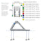 Aquaglide Velocity Slide 10.0 - Floating Slide