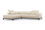 Valletta Leather Corner Sectional Sofa