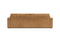 Valencia Zaira Leather Wide Sofa, Camel Brown