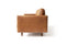 Valencia Toulon Leather Three Seats Sofa, Cognac