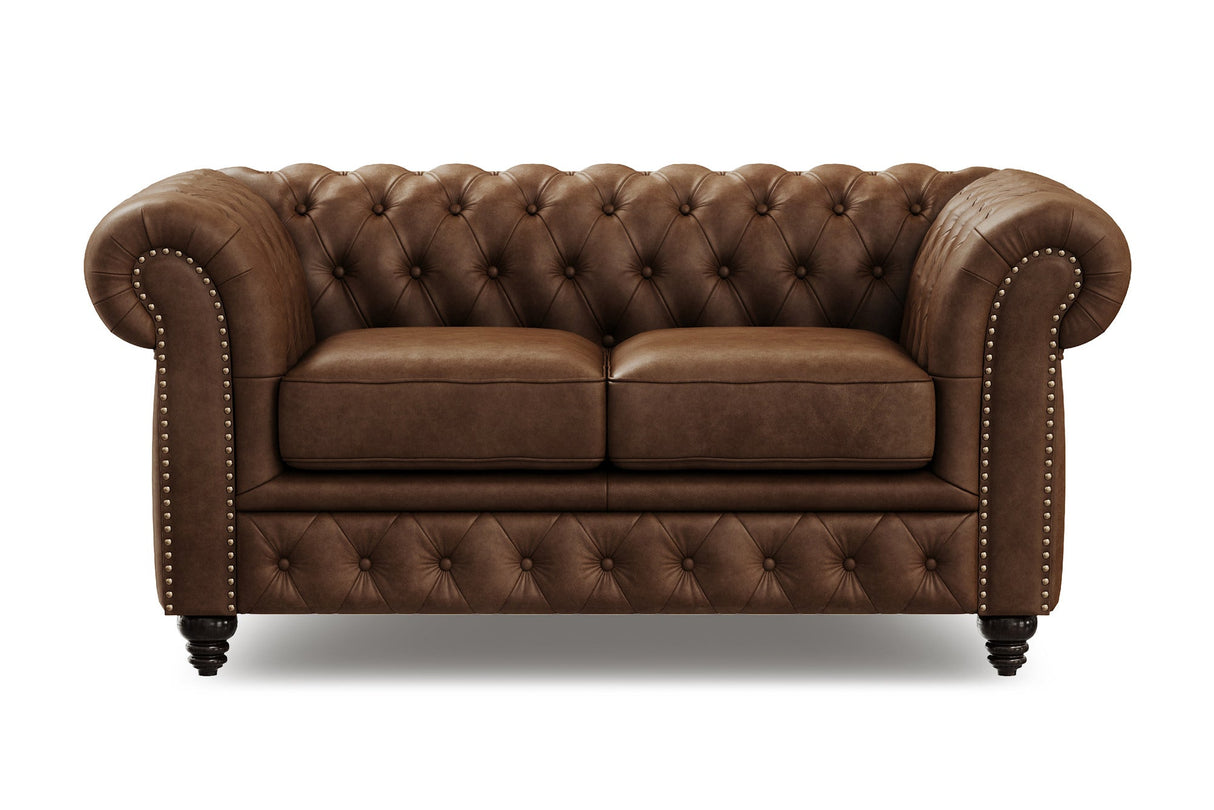 Parma Leather Chesterfield Sofa