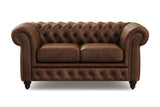 Parma Leather Chesterfield Sofa
