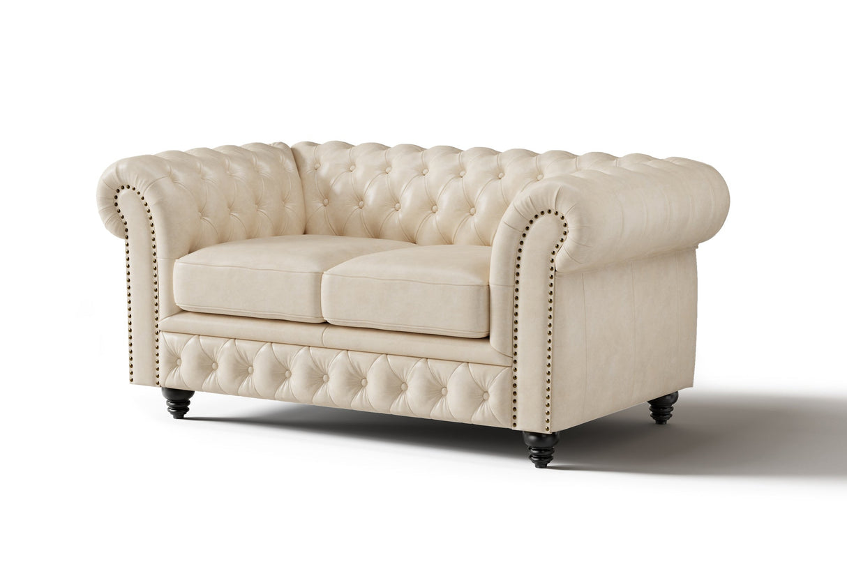 Parma Leather Chesterfield Sofa