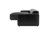 Nathan Leather Theater Lounge Modular Sofa