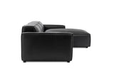 Nathan Leather Theater Lounge Modular Sofa